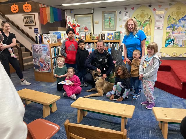 K9 Tenshi with Officer